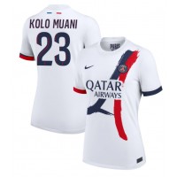 Dámy Fotbalový dres Paris Saint-Germain Randal Kolo Muani #23 2024-25 Venkovní Krátký Rukáv